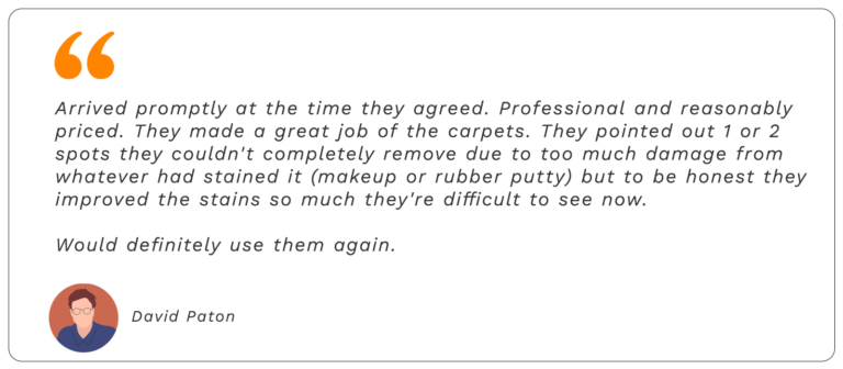 Carpet Cleaning Fife Review